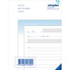 SIMPLEX Quittungen D A6 15300D blau/weiss 50x2 Blatt