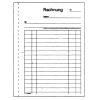 SIMPLEX Rechnungen D A6 15383D orange/weiss 100x2 Blatt