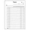 SIMPLEX Rechnungen F A5 15395F orange/weiss 50x2 Blatt