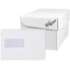 BÜROLINE Couvert m/Fenster links C5 104742 100g, weiss 500 Stück