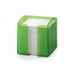 DURABLE Zettelbox Trend 10x10cm 1701682017 grün-transp.