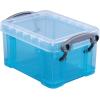 USEFULBOX Kunststoffbox 0,7lt 68501717 transparent blau