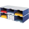 STYRO Styrodoc trio Jumbo 268-03221.38 grau/blau 6 Fächer