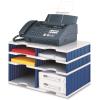 STYRO Schubladenbox Duo grau/blau 268-2022211.38 6 Fächer