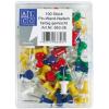 ALCO Pinwand-Nadeln 663-26 ass. 100 Stück
