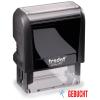 TRODAT Stempel Gebucht 4912GEBUCHT blau/rot 47x18mm