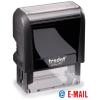 TRODAT Stempel E-Mail 4912EMAIL blau/rot 47x18mm