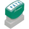 XSTAMPER Stempel Paye F102-B blau