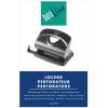 BÜROLINE Bürolocher 166900 schwarz 20 Blatt
