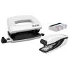 LEITZ Locher/Hefter NeXXt WOW 5561 55612001 perlweiss, Bundle 10 Blatt