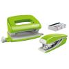 LEITZ Locher/Hefter NeXXt WOW 5561 5561-20-54 grün, Bundle 10 Blatt