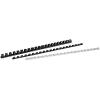 BÜROLINE Plastikbinderücken 6mm A4 351364 schwarz 100 Stück