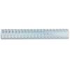 GBC Plastikbinderücken 38mm A4 4028205 weiss, 21 Ringe 50 Stück