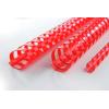 GBC Plastikbinderücken 12mm A4 4028217 rot, 21 Ringe 100 Stück