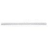 GBC Binderücken 16m A4 387340E weiss, 34 Ringe 50 Stück