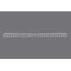 GBC Drahtbinderücken 8mm A4 RG810570 weiss, 34 Ringe 100 Stück
