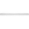 GBC Drahtbinderücken 9.5mm A4 RG810697 silber, 34 Ringe 100 Stück