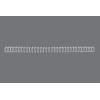 GBC Drahtbinderücken 11mm A4 RG810770 weiss, 34 Ringe 100 Stück