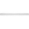 GBC Drahtbinderücken 12mm A4 RG810897 silber, 34 Ringe 100 Stück