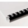 RENZ Plastikbinderücken 6mm A4 17060121 schwarz, 21 Ringe 100 Stück