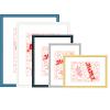 DEBEX Wechselrahmen 24x30cm 726002-240X3 Kunststoff silber