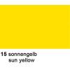 URSUS Plakatkarton 48x68cm 1002515 380g, sonnengelb