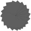 URSUS Tonzeichenpapier A4 2174690 130g, schwarz 100 Blatt