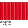 URSUS Wellkarton 50x70cm 9202222 260g, rubinrot