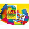 URSUS Tonzeichenpapier 23x33cm 15210099 130g, Regenbogen ass. 10 Blatt