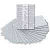 URSUS Transparentpapier A4 51194699 White Line ass. 24 Blatt