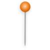 BÜROLINE Landkartennadeln 4x20mm 115077 orange 100 Stück