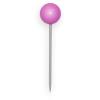BÜROLINE Landkartennadeln 4x20mm 115081 rosa 100 Stück