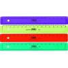 M+R Flachlineal 16cm 11160150 farbig ass.