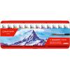 CARAN D'ACHE Deckfarbe Gouache 2001.312 12 Tuben Metallbox, Pinsel