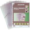 ADOC Dokumententasche Card-Ex A4 9287.010 transparent, 800my 12 Taschen
