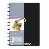 ADOC Sichtbuch Projekt A4 5823.000 schwarz 20 Taschen