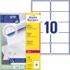 AVERY ZWECKFORM Adressetiketten 99,1x57mm L7173-100 weiss 1000 Stk./100 Blatt