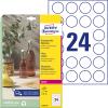 AVERY ZWECKFORM Etiketten A4 L7780-25 transparent 600 Stück