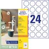 AVERY ZWECKFORM Etiketten 40mm L3415-100 weiss 2400 Stück