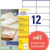 AVERY ZWECKFORM Etiketten 105x48mm LR3424 recycling 1200 Stück