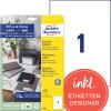 AVERY ZWECKFORM Etiketten 210x297mm 6125 weiss 10 Stk./10 Blatt
