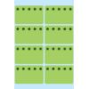 HERMA Tiefkühletiketten 26x40mm 3775 grün 48 Stück