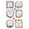 Z-DESIGN Sticker Creative 54216 Glückwünsche 2 Stück