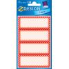 Z-DESIGN Sticker Home 59670 Rahmen rot 3 Stück