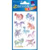 Z-DESIGN Sticker Kids 53148 Einhorn 2 Stück