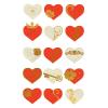 Z-DESIGN Sticker Creative 57025 Herze 3 Stück