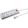 STEFFEN Steckdosenleiste 11x11cm 2076022111S weiss 11 Stecker