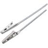 KNORR PRANDELL Krokodilklammer 120mm 2674033 mit Stab 4 Stück