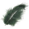 KNORR PRANDELL Marabufedern 10cm 6619479 dunkelgrün 15 Stück