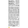 URSUS Hologramm Sticker 59200001 Div. Glückwünsche gold